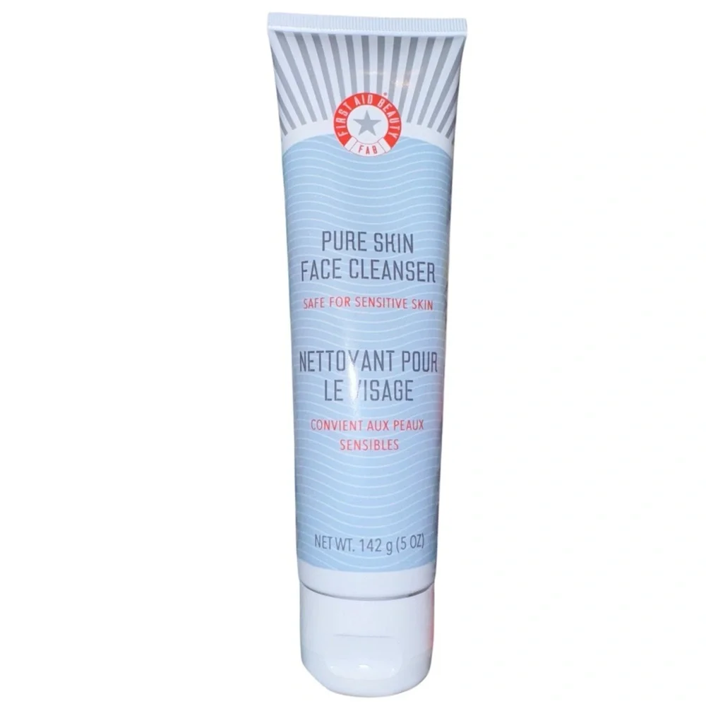 FAB First Aid Beauty Pure Skin Face Cleanser 5oz 142g FULL Size Sealed NEW